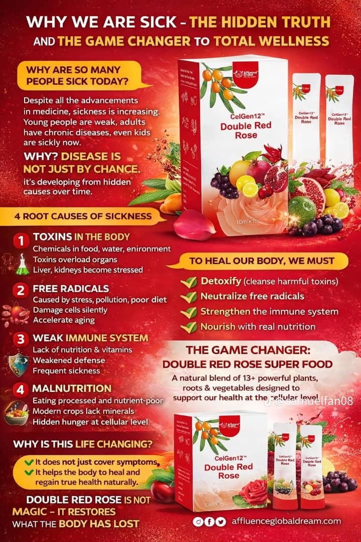 CelGen12® Double Red Rose