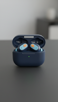 True wireless earbuds with touch controls