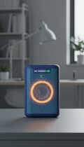 Portable bluetooth speaker with bass boost